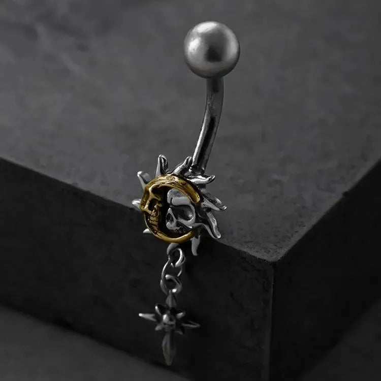 SOLAR SHADOW BELLY BUTTON RING