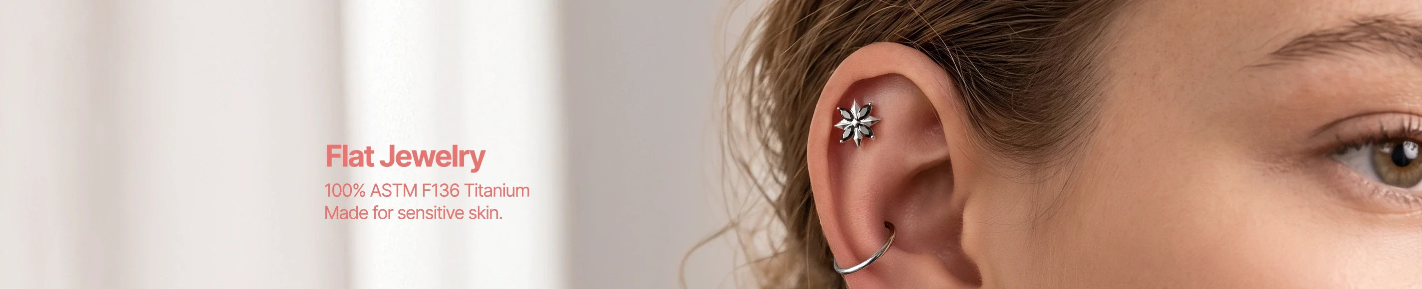 Flat Piercing Jewelry