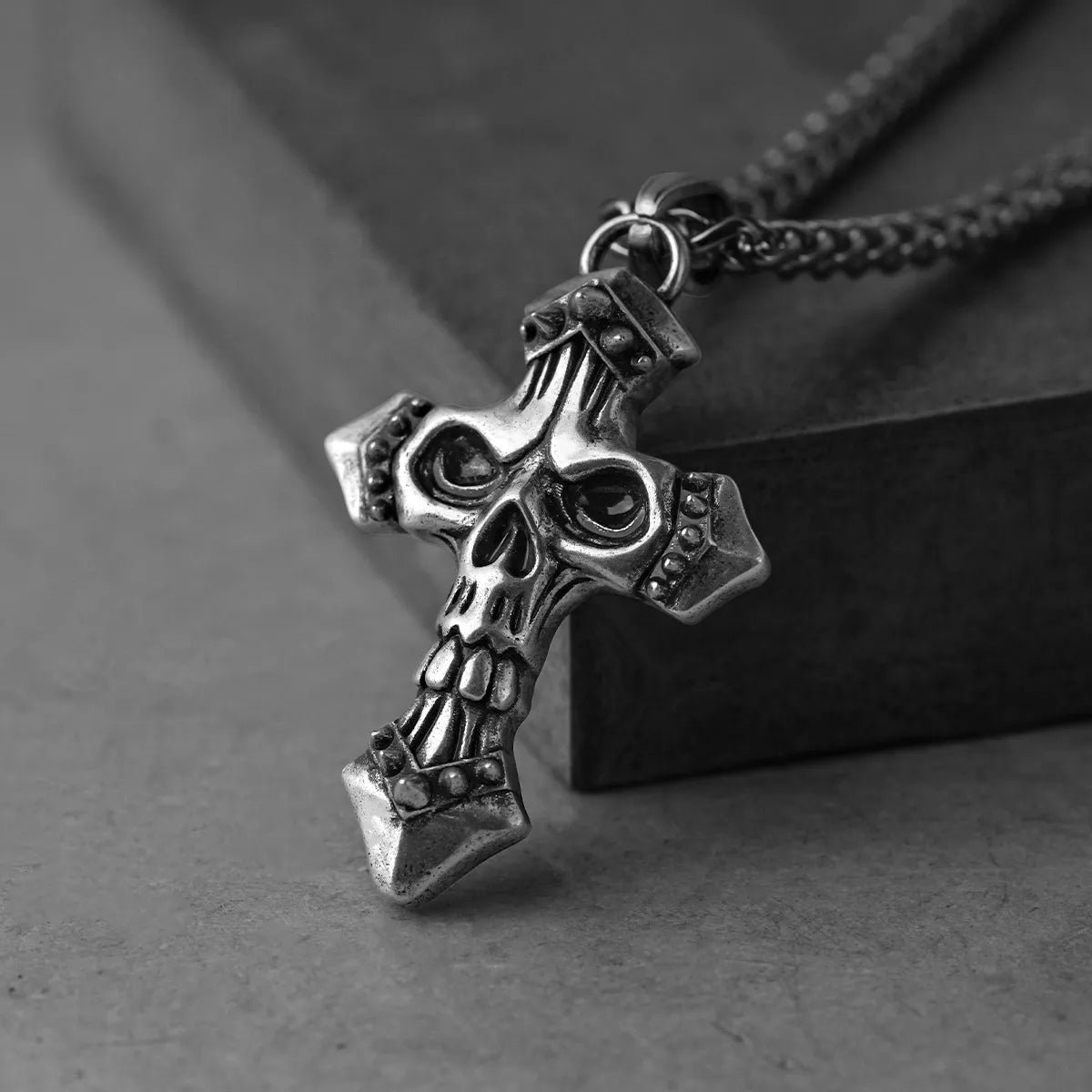 SKULL CROSS NECKLACES