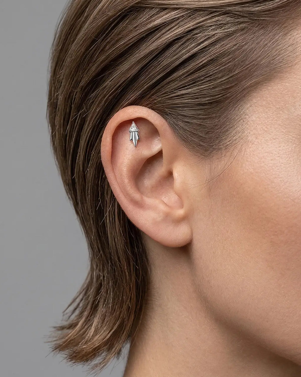 Arrowleaf Blossom Flatback Stud