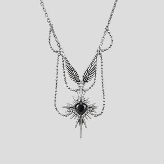 CELESTIAL STARBURST WINGS NECKLACES