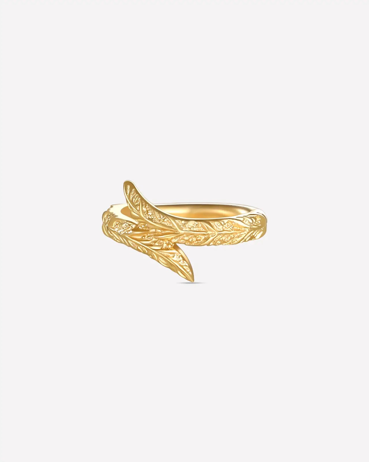 Engraved Leaf Wrap Clicker
