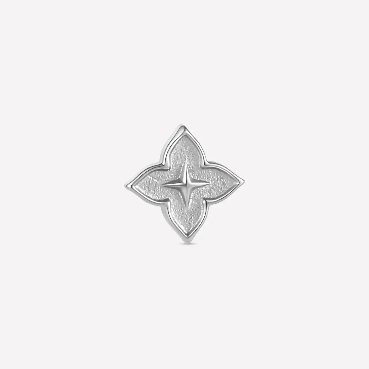 Asterune Quatrefoil Starburst Flatback Stud