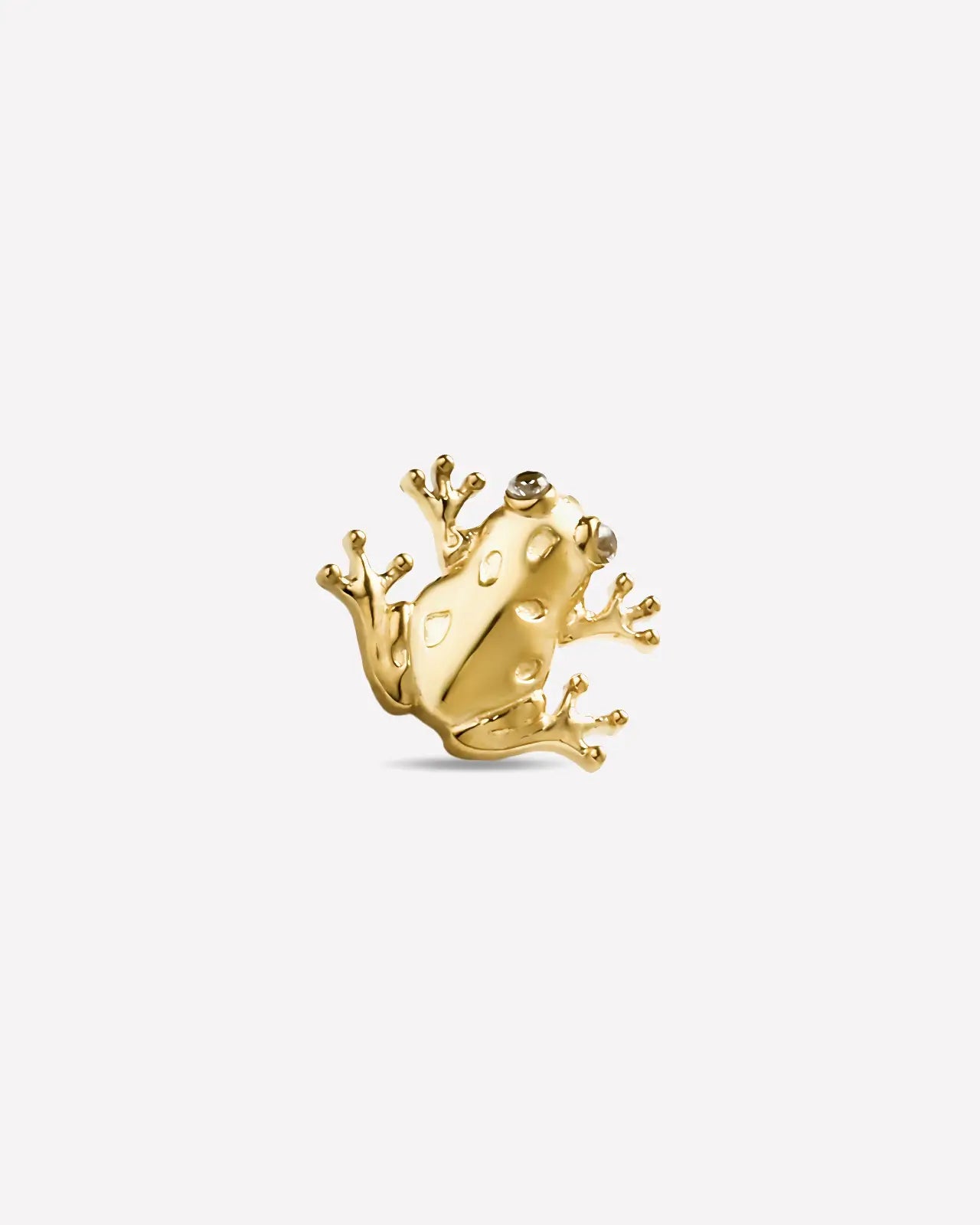 Playful Frog Flatback Stud