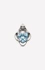 Crowned Heart Flatback Stud