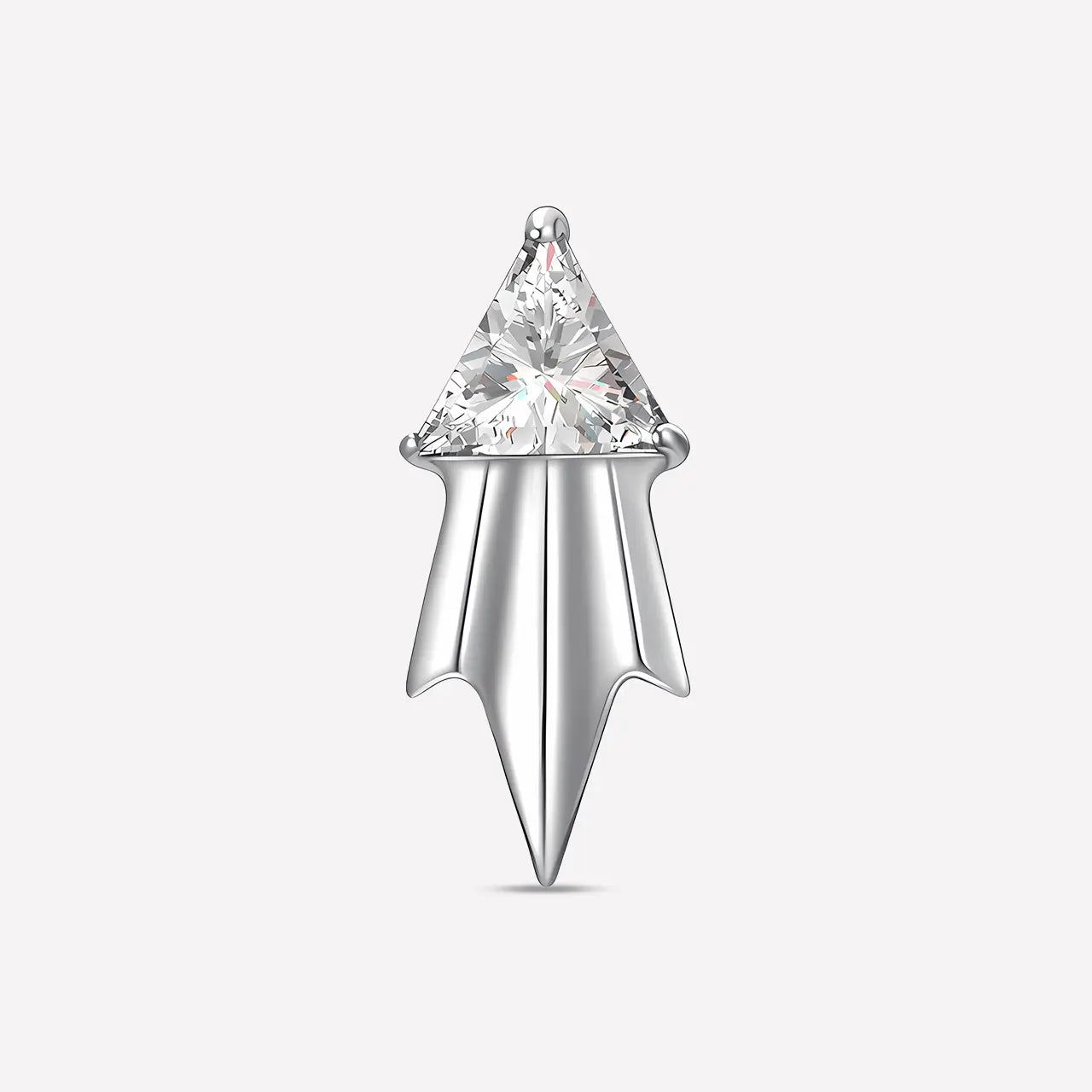 Arete plano de flor de punta de flecha