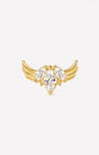 Ethereal Wing Flatback Stud