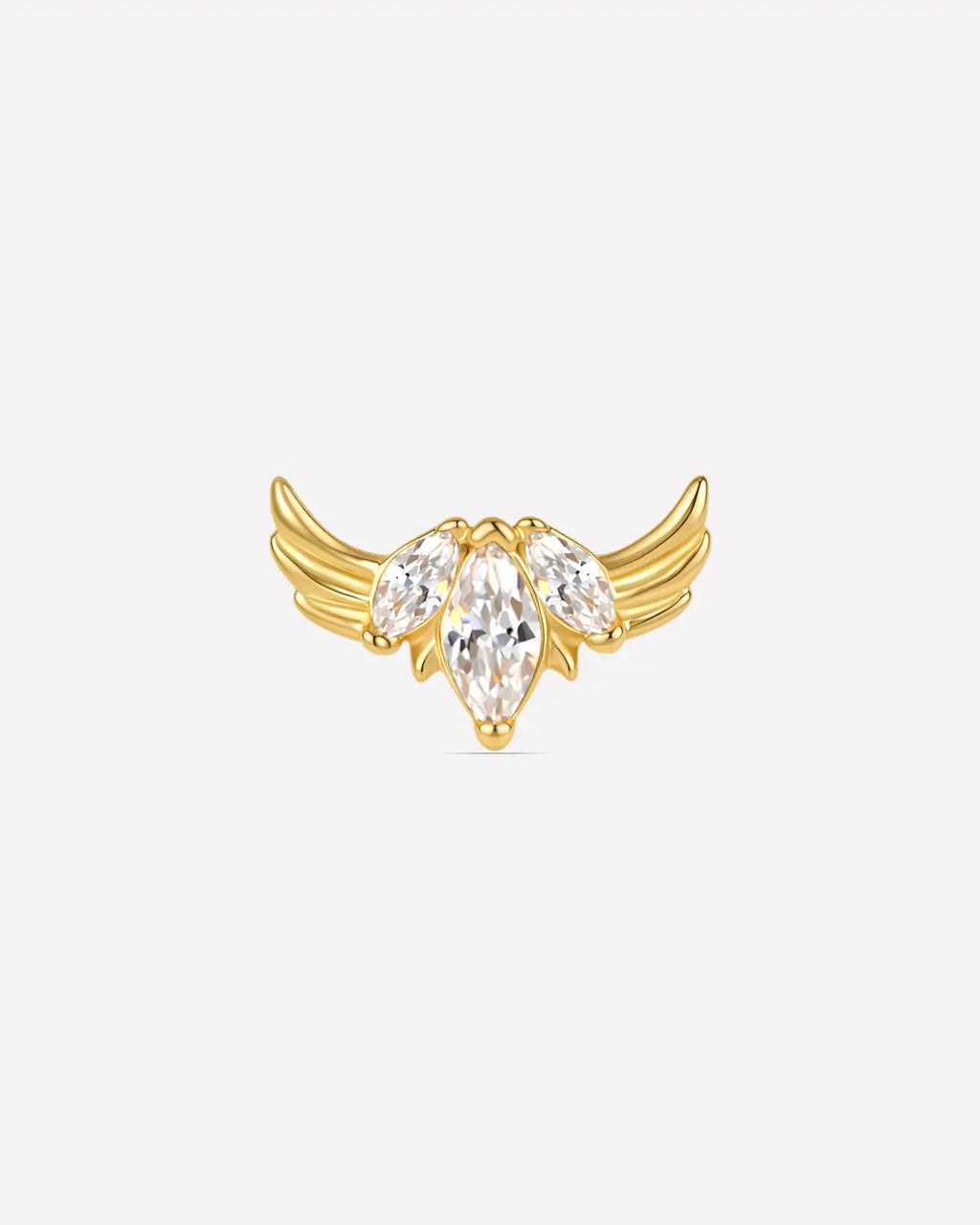 Ethereal Wing Flatback Stud