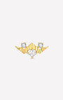Nocturne Wing Flatback Stud