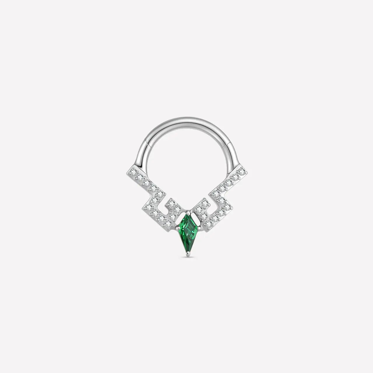 Kite Gem Tiara Clicker Ring