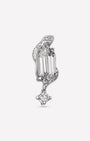 Serpent Trident Sigil Flatback Stud