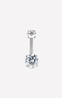 Anello per ombelico Twin Radiance