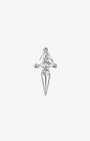 Trilliant Zircon Dagger Flatback Stud