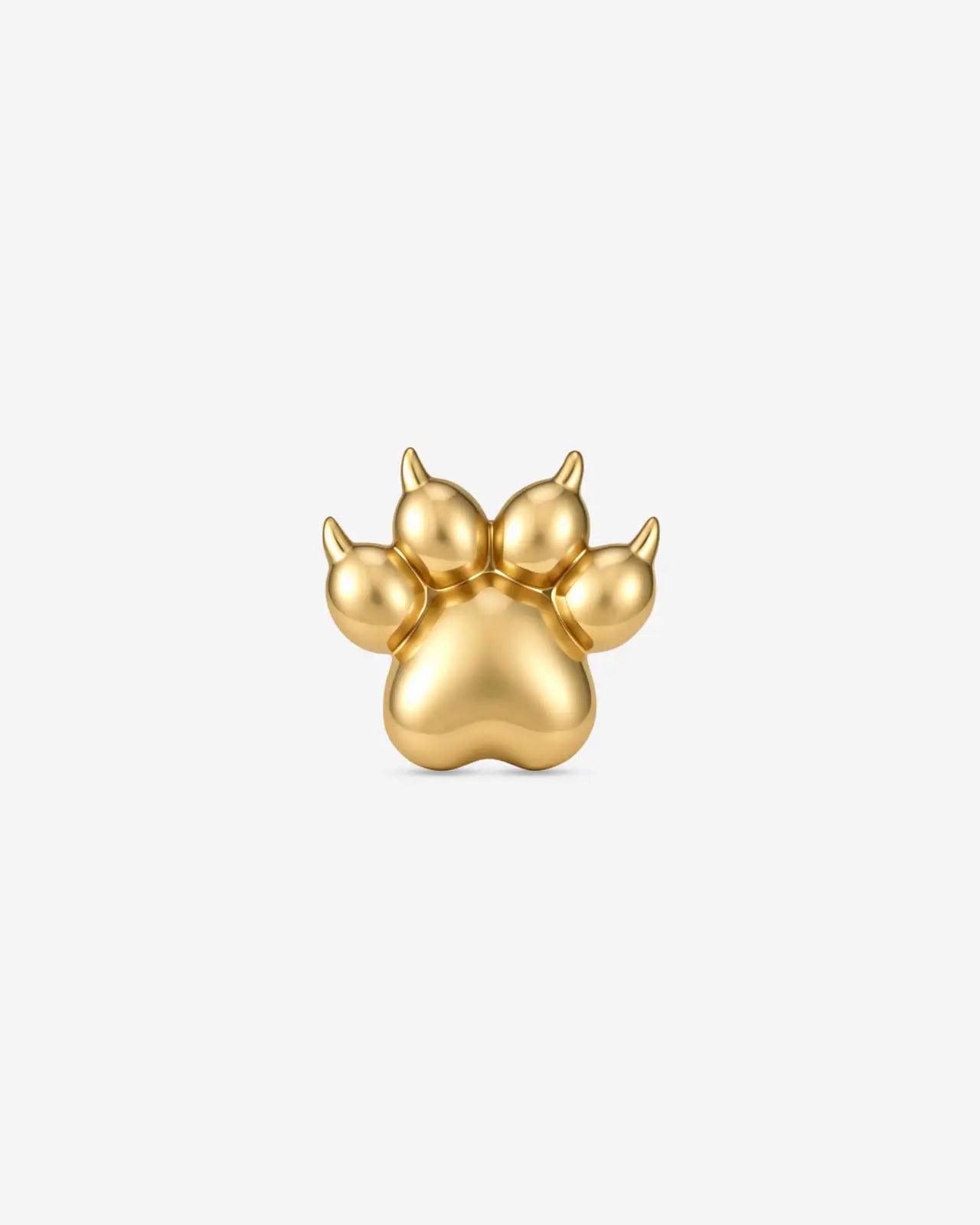 Clawed Paw Flatback Stud