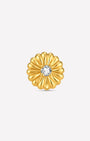 Radiant Petal Bloom Flatback Stud