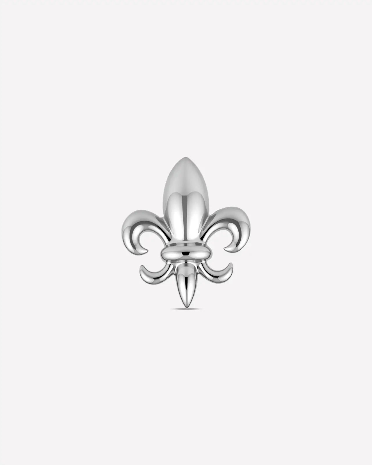 Heraldic Fleur-De-Lis Flatback Stud