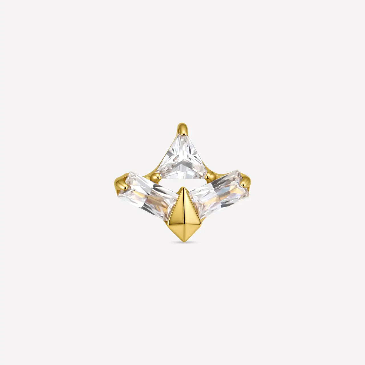 Apex Prism Zirkonia Flatback-Stecker