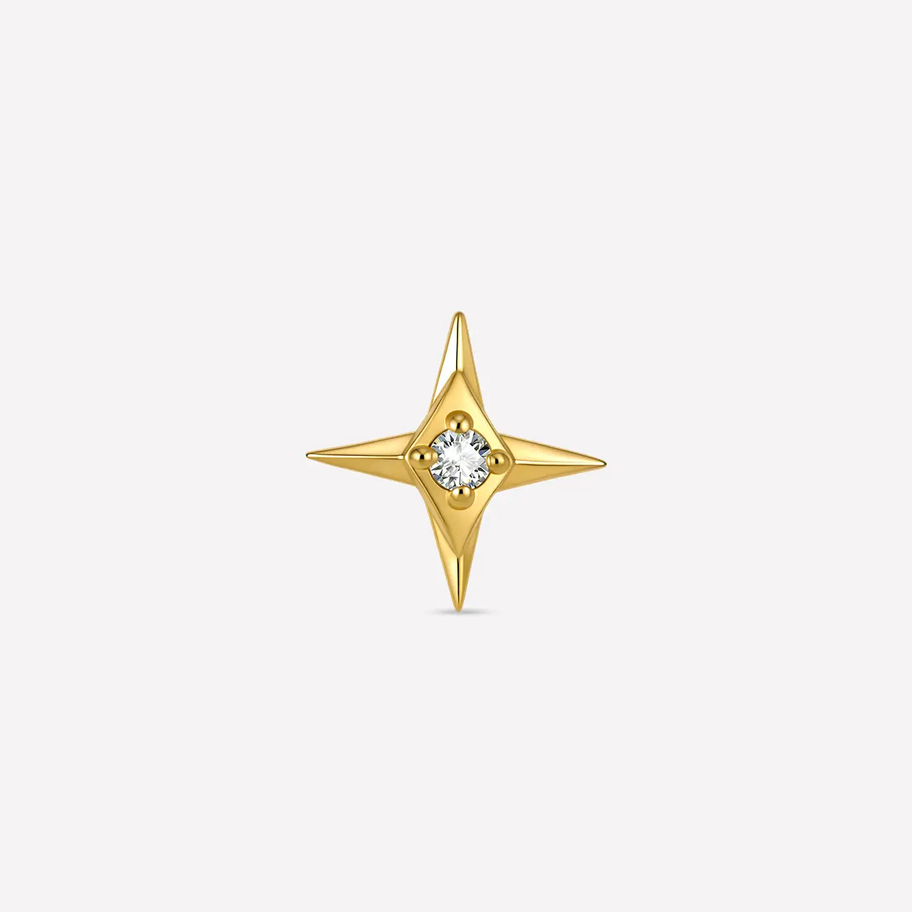 Celestial Starburst Flatback Stud