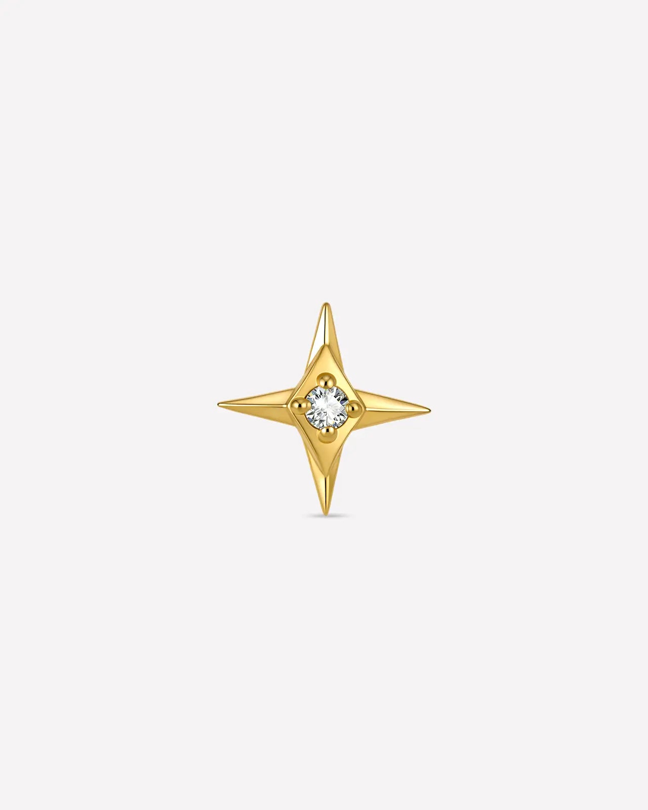 Celestial Starburst Flatback Stud