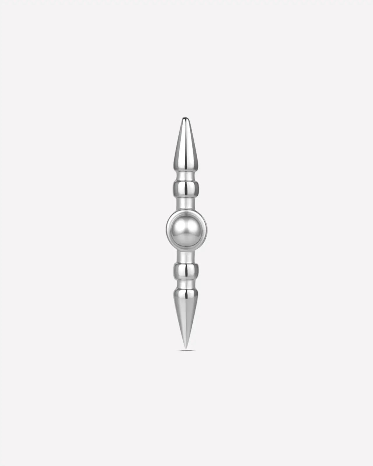 Sculpted Cone Bead Flatback Stud