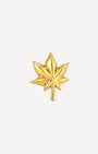 Maple Leaf Flatback Stud