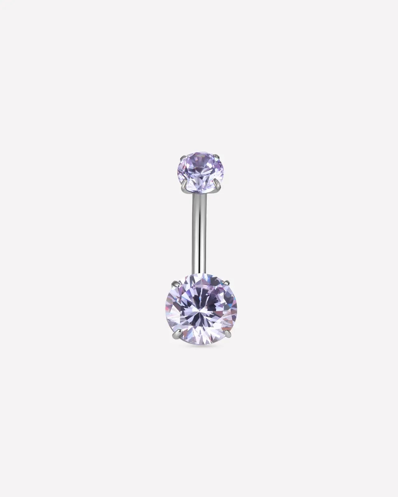 Twin Radiance Belly Button Ring