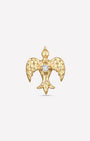 Crimson Winged Bird Flatback Stud