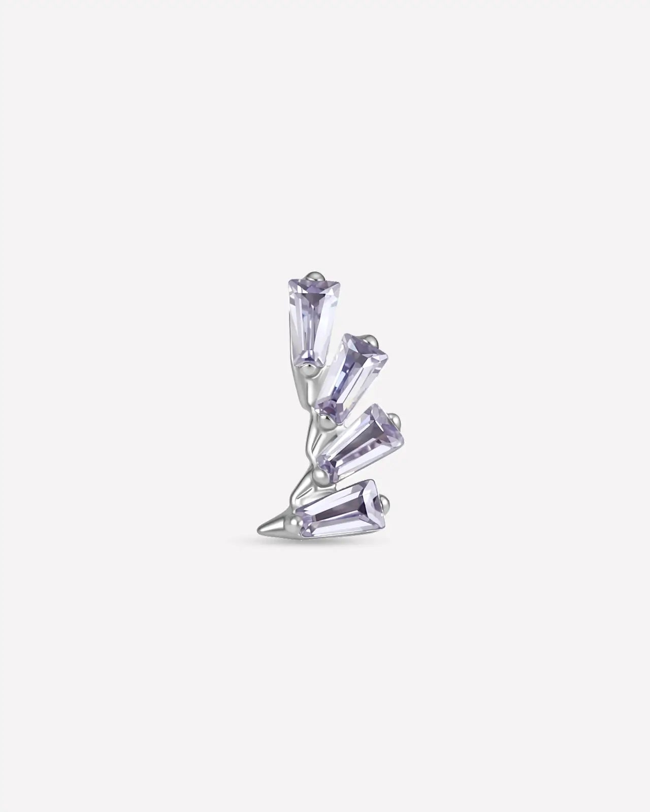 Cascading Marquise Branch Flatback Stud