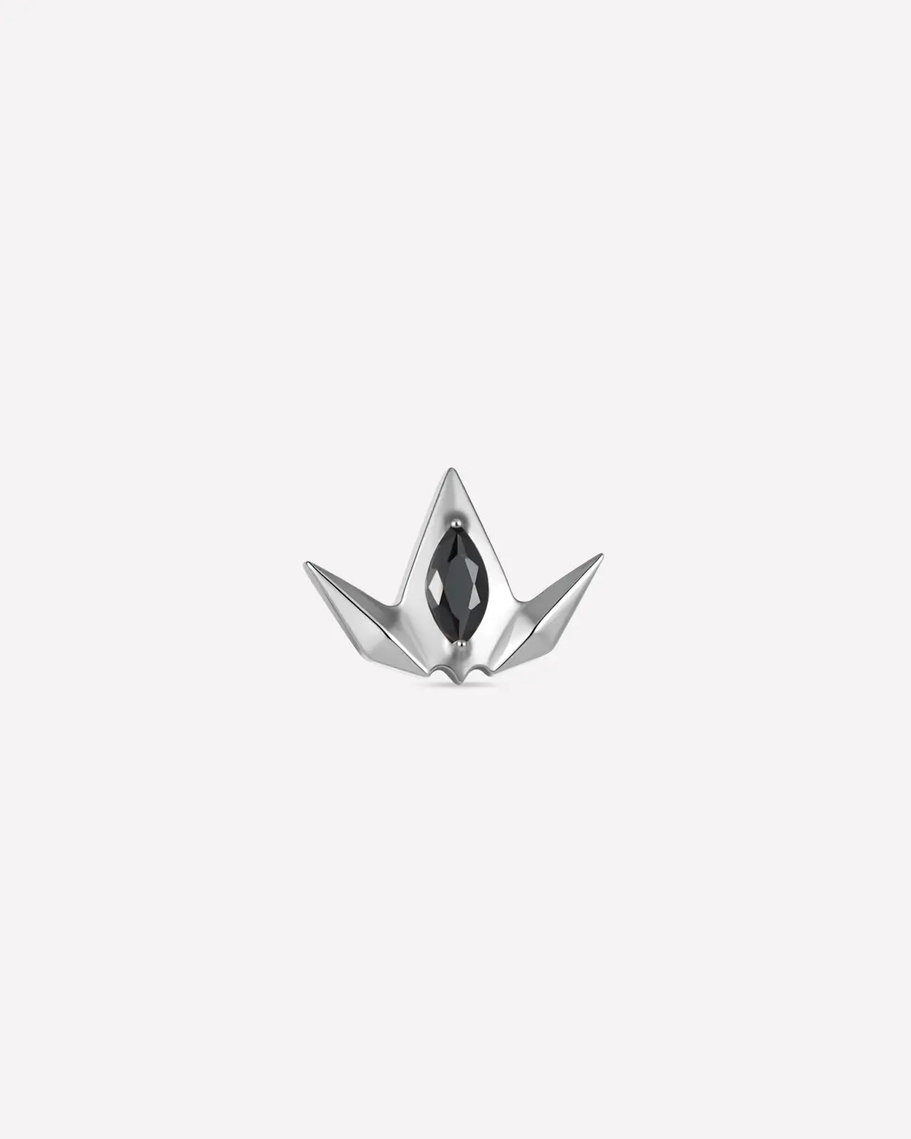 Imperial Oval Crown Flatback Stud