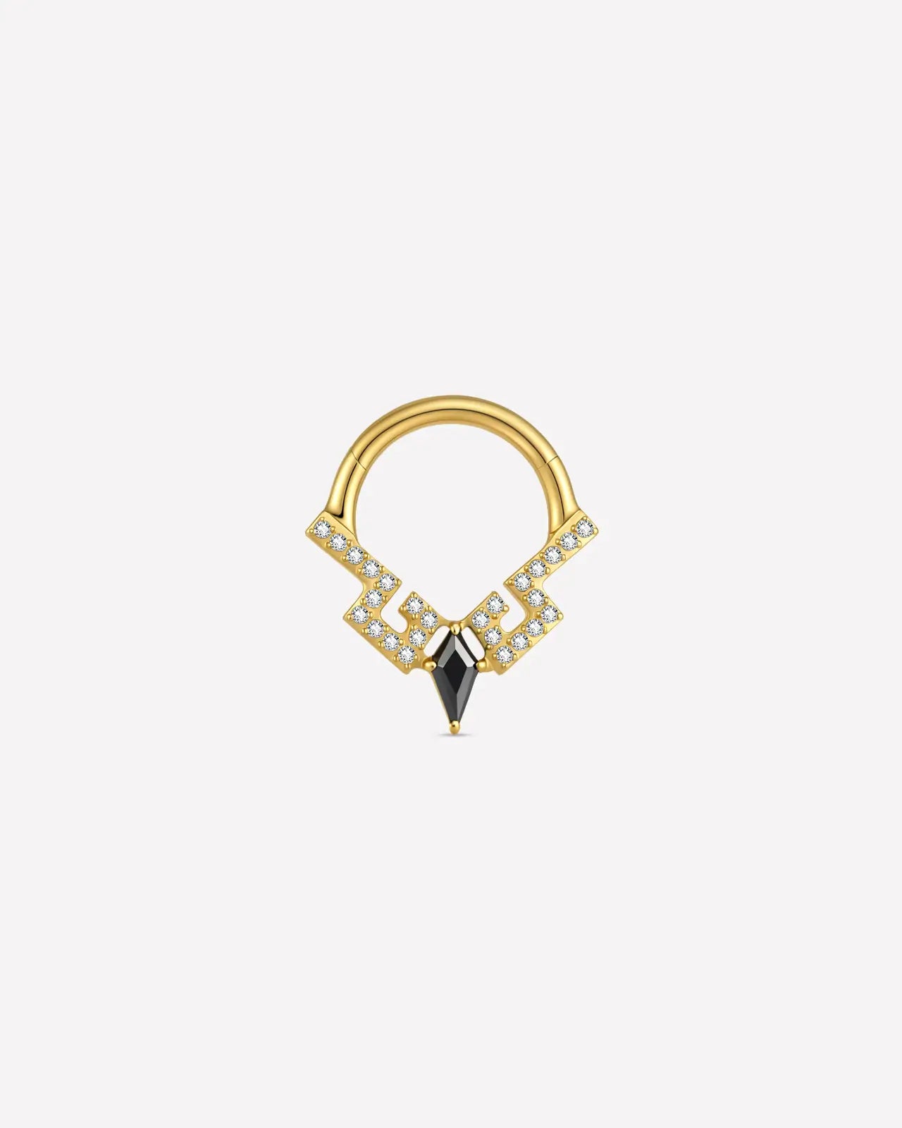 Kite Gem Tiara Clicker Ring