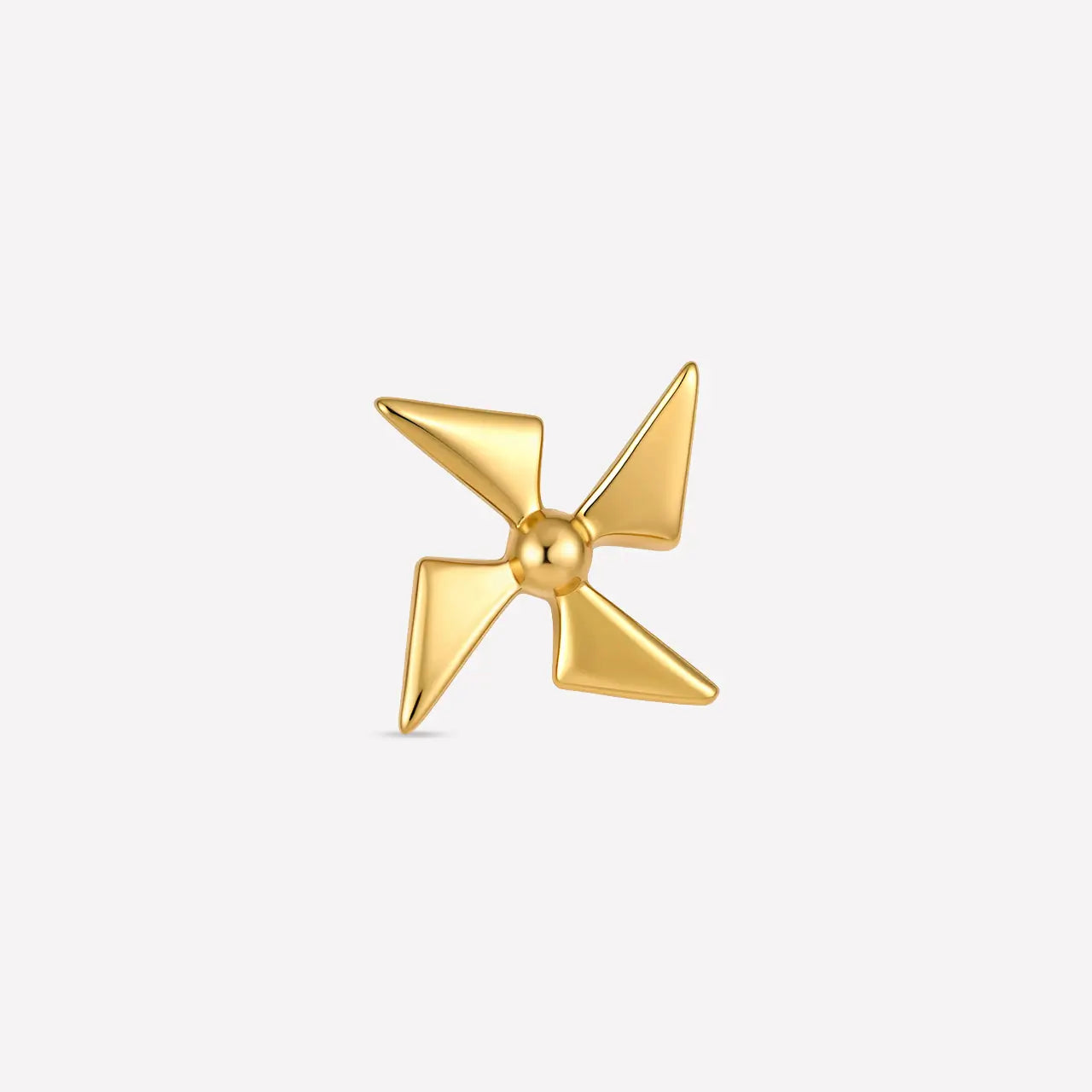 Pinwheel Flatback Stud