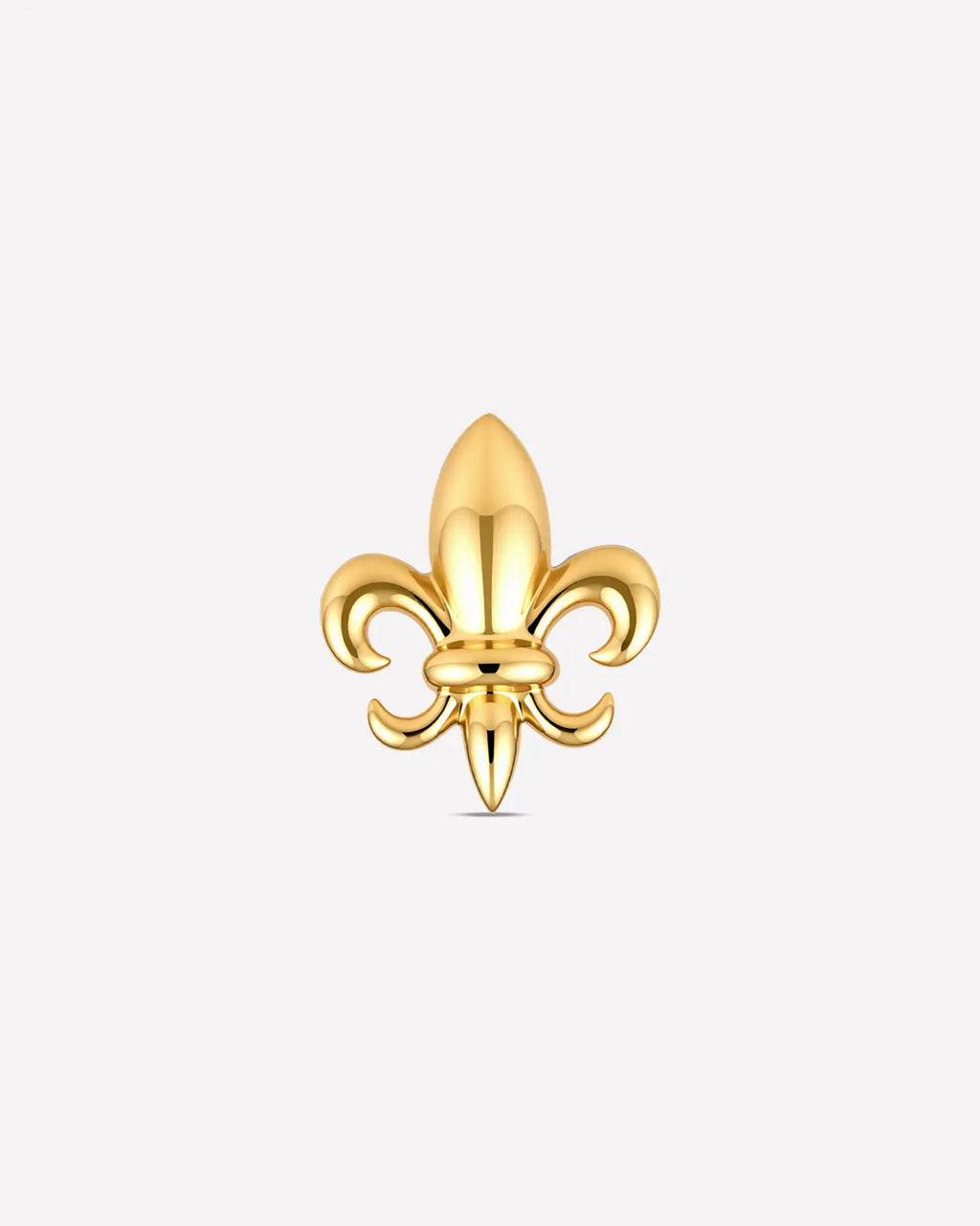 Heraldische Fleur-de-Lis Flatback-Ohrstecker