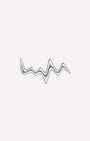 Sculpted Waveform Flatback Stud