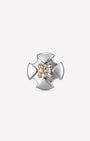 Heraldic Cross Flatback Stud