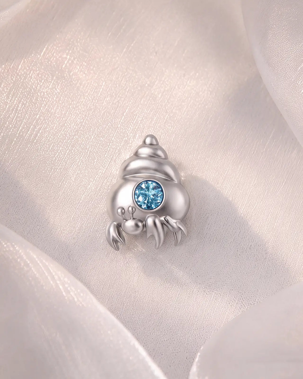 Tidebound Hermit Crab Flatback Stud