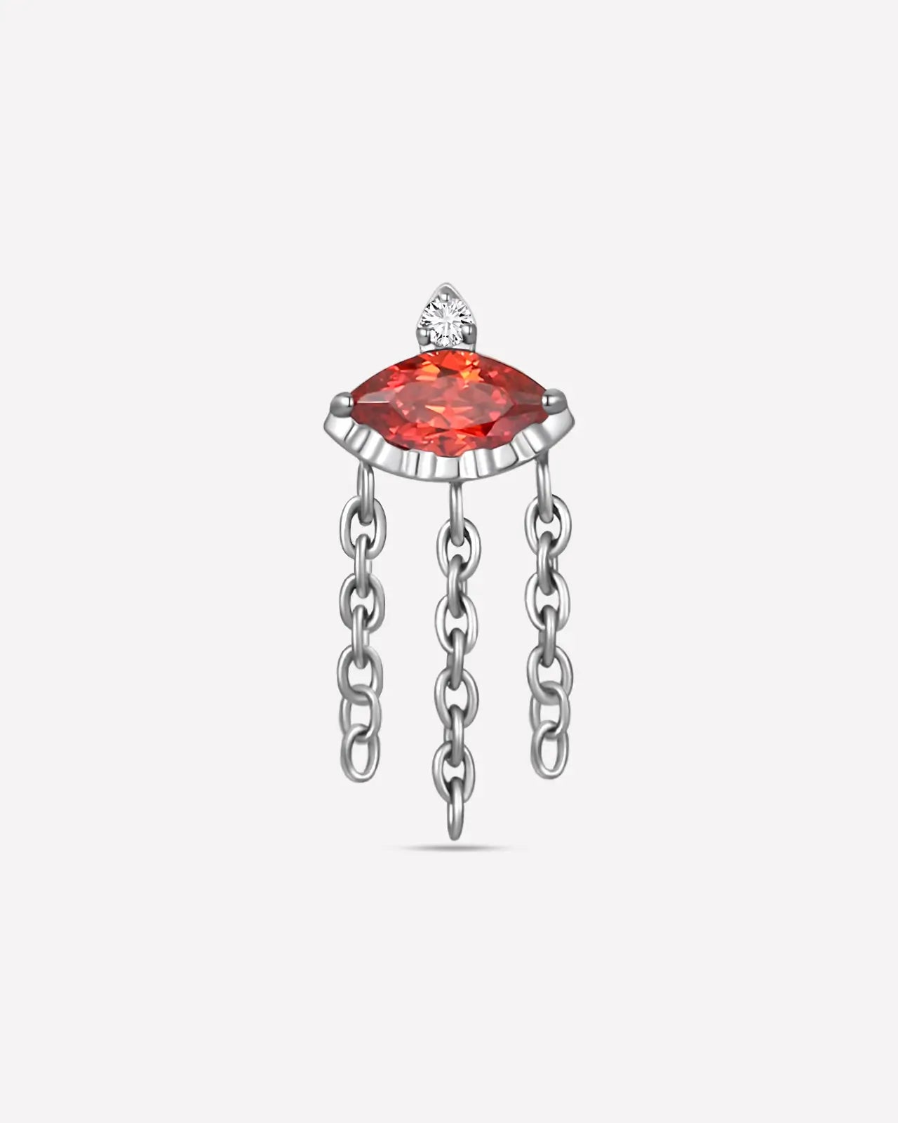 Ohrstecker Marquise Eye Cascade Flatback