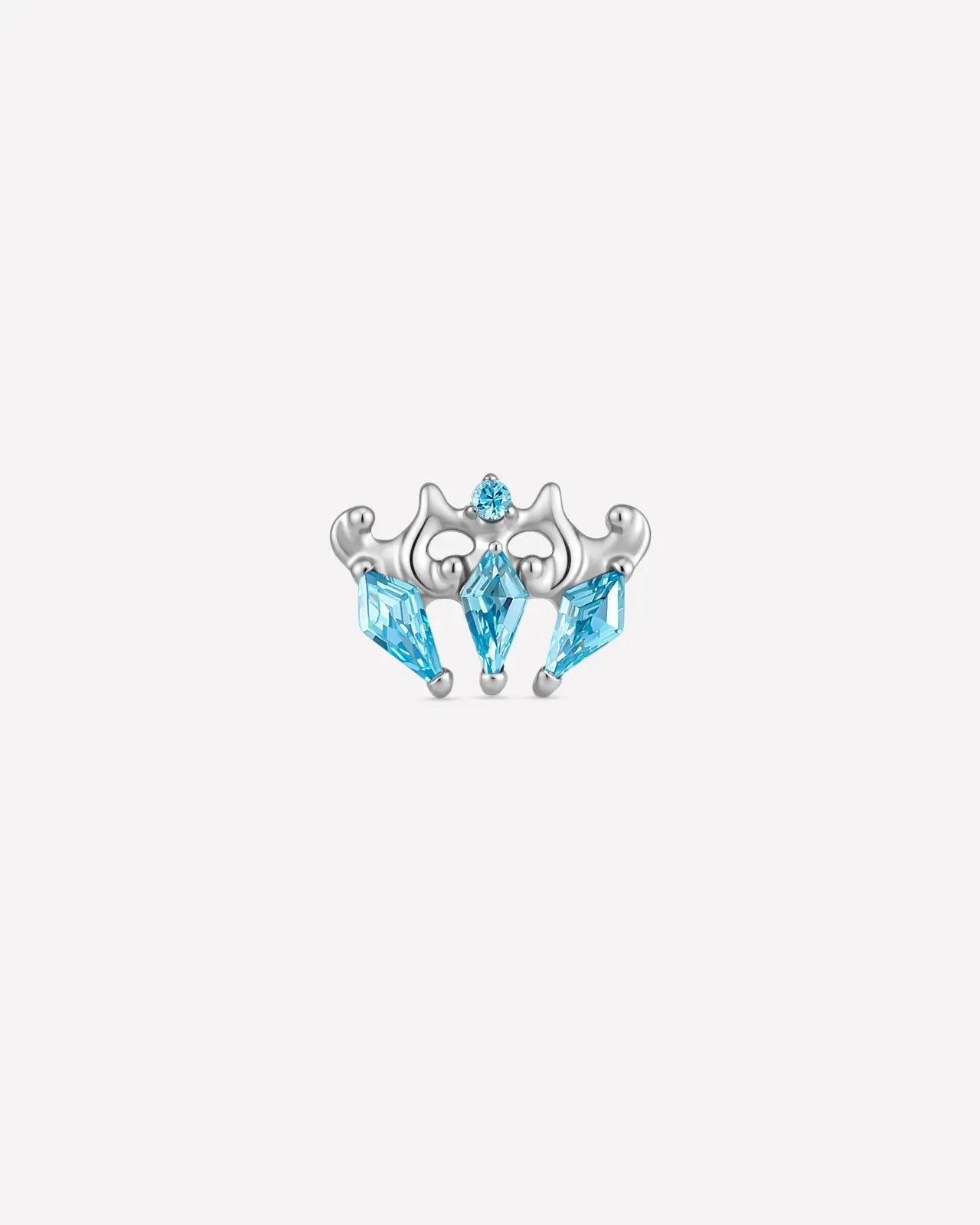 Ocean Crown Flatback Stud