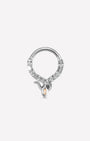 Clicker con serpente arrotolato e marquise