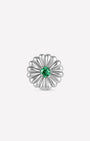 Sculpted Dahlia Flatback Stud