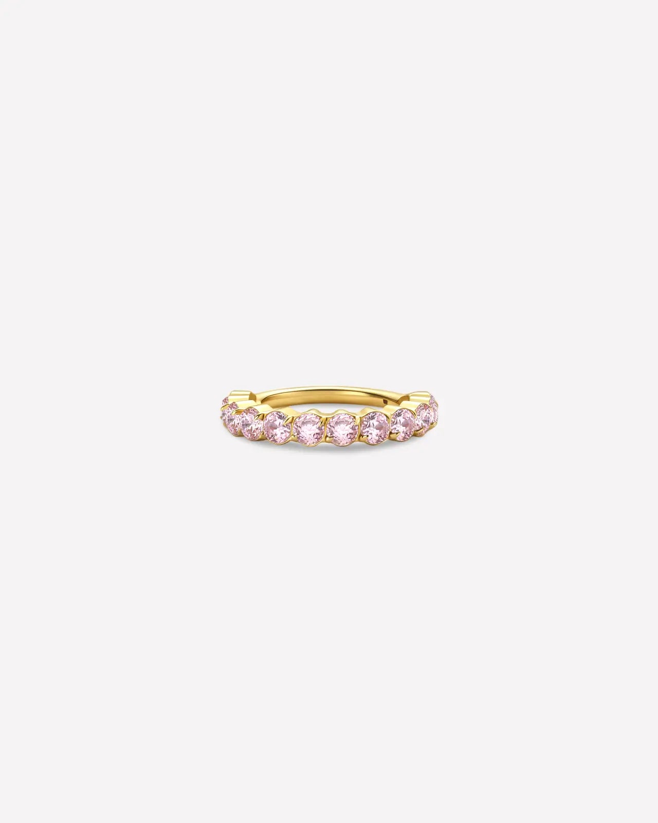 Half Pavé Eternity Clicker