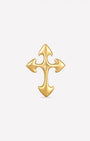 Gothic Arrow Cross Flatback Stud