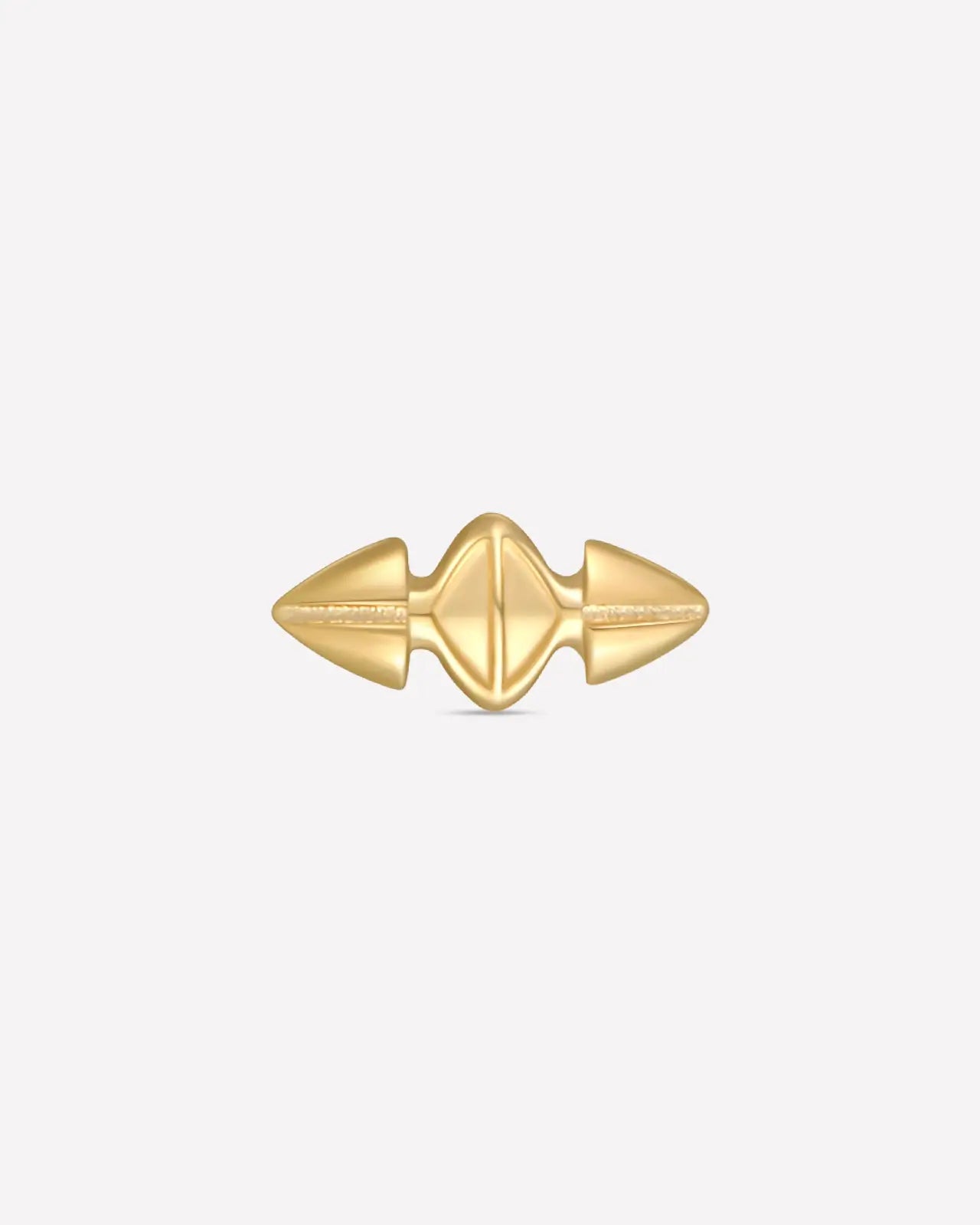 Twin Point Ridge Flatback Stud