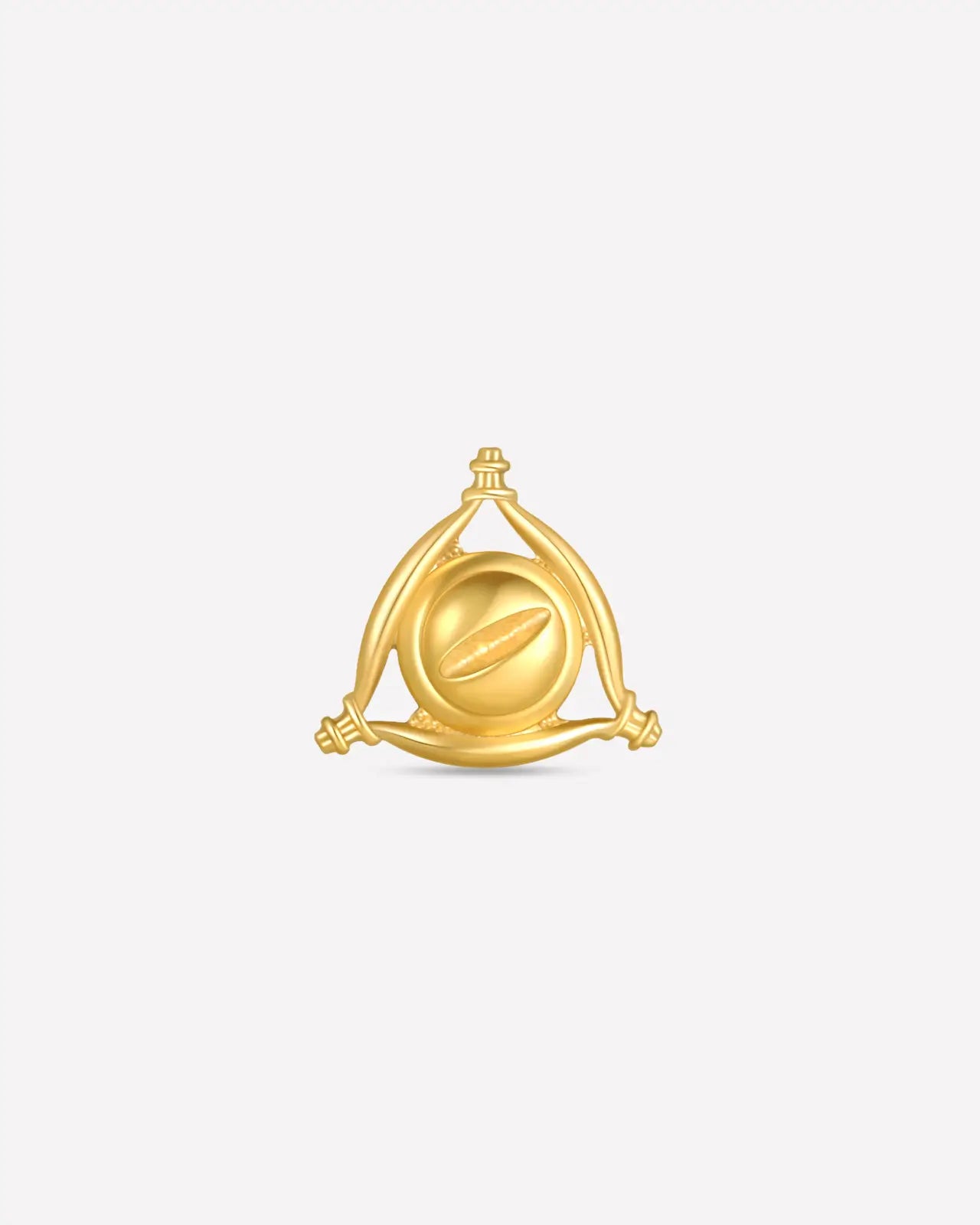 Triune Sigil Flatback Stud