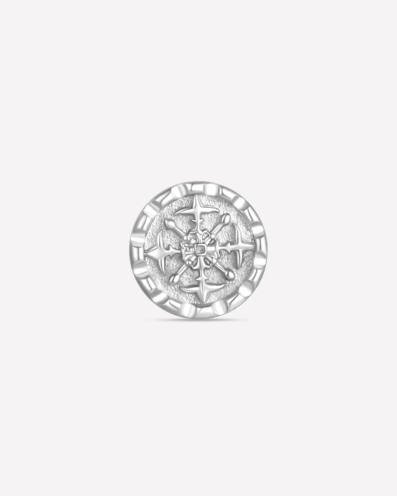 Ornate Star Medallion Flatback Stud