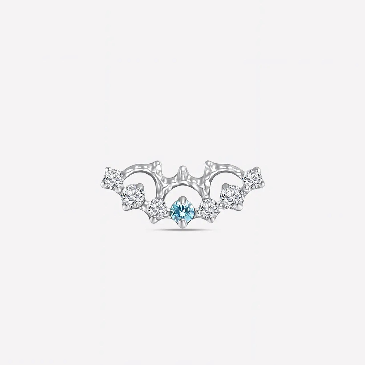 Nocturne Wings Flatback Stud