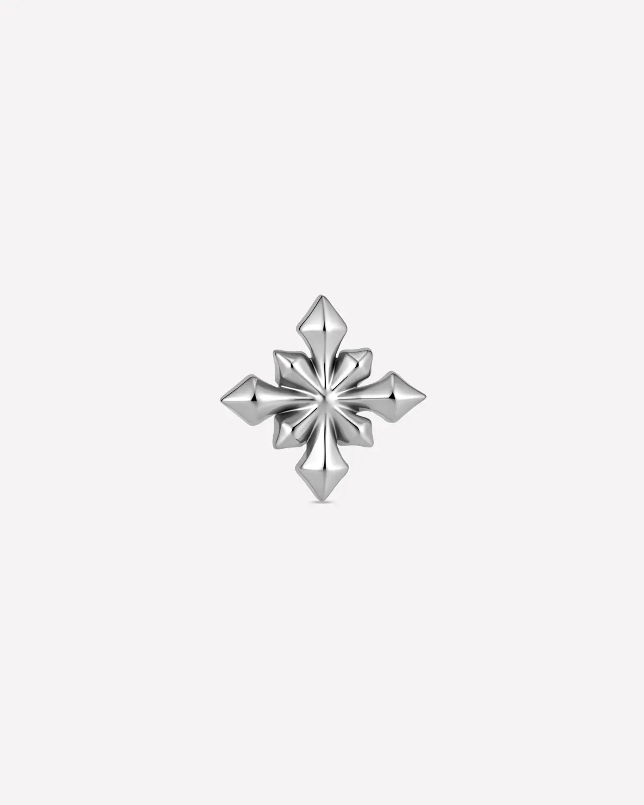 Aster Cross Flatback Stud