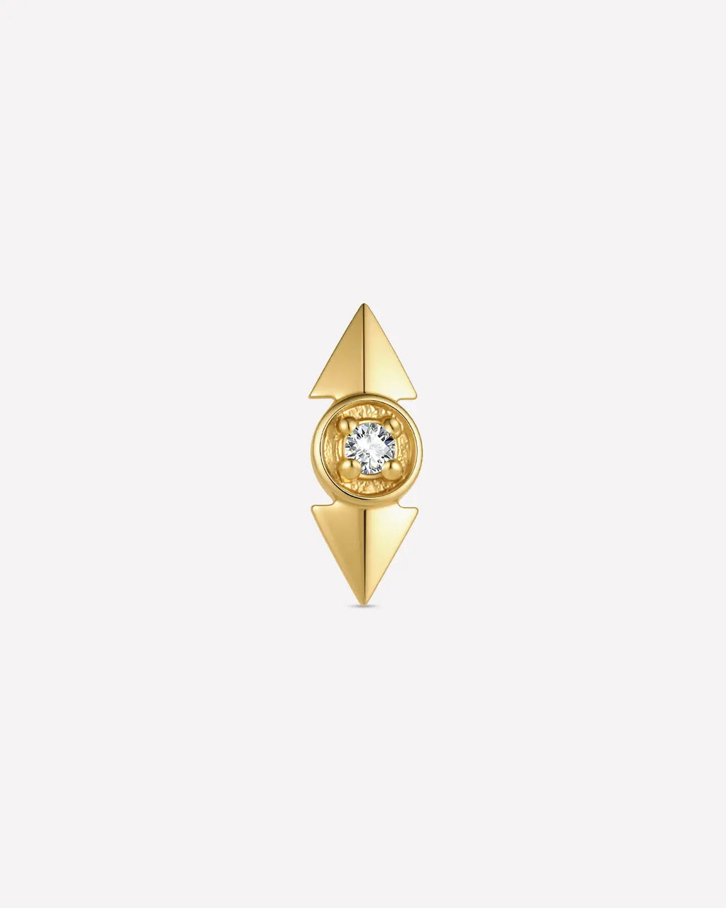 Axis Arrow Gem Flatback Stud