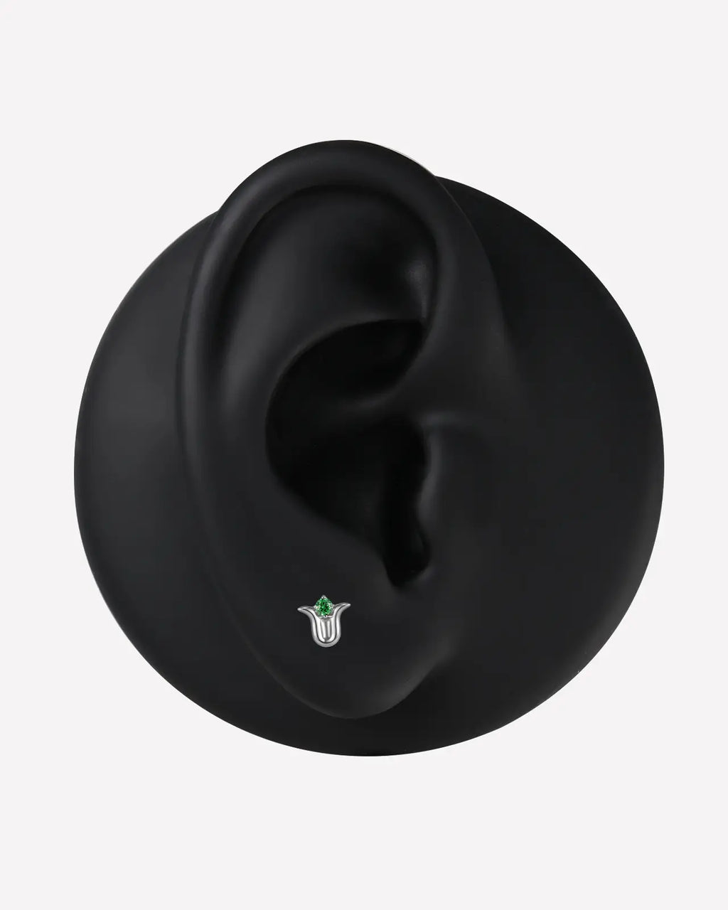 Lotus Bloom Flatback Stud