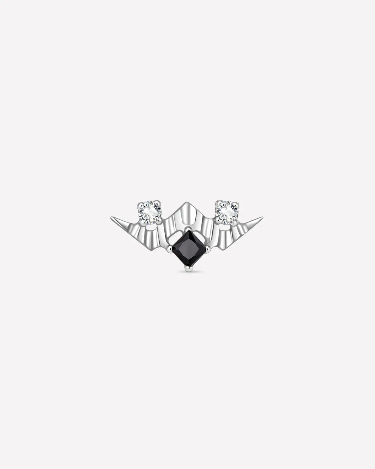 Nocturne Wing Flatback Stud