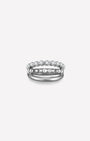 Pavé Double Band Huggie Clicker